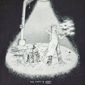 Luigipalooza 2 Pizza Shop Conceert T-Shirt Size Large Streetwear Zombie